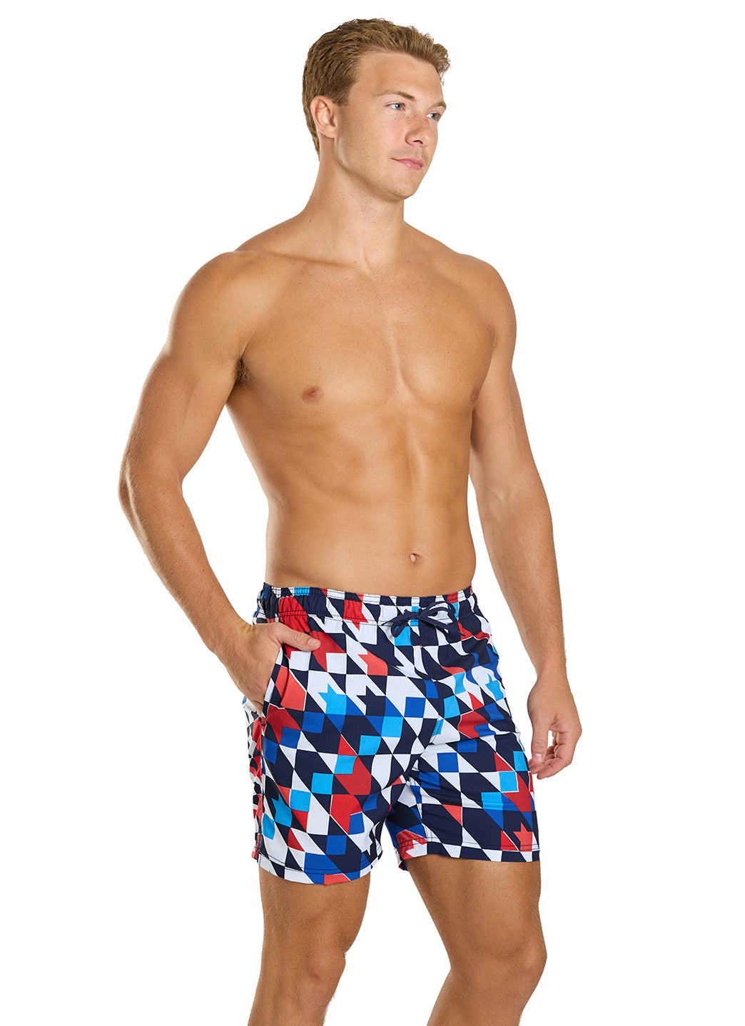 Speedo Men's 17" Redondo Edge Volley Swim Trunks