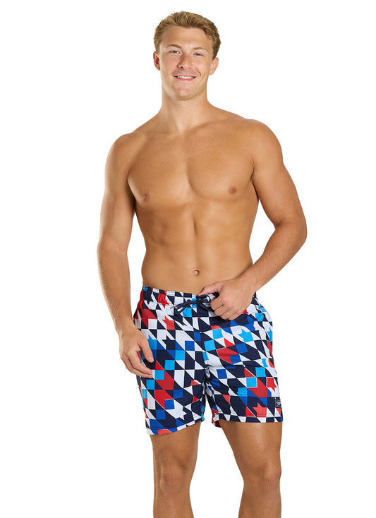 Speedo Men's 17" Redondo Edge Volley Swim Trunks