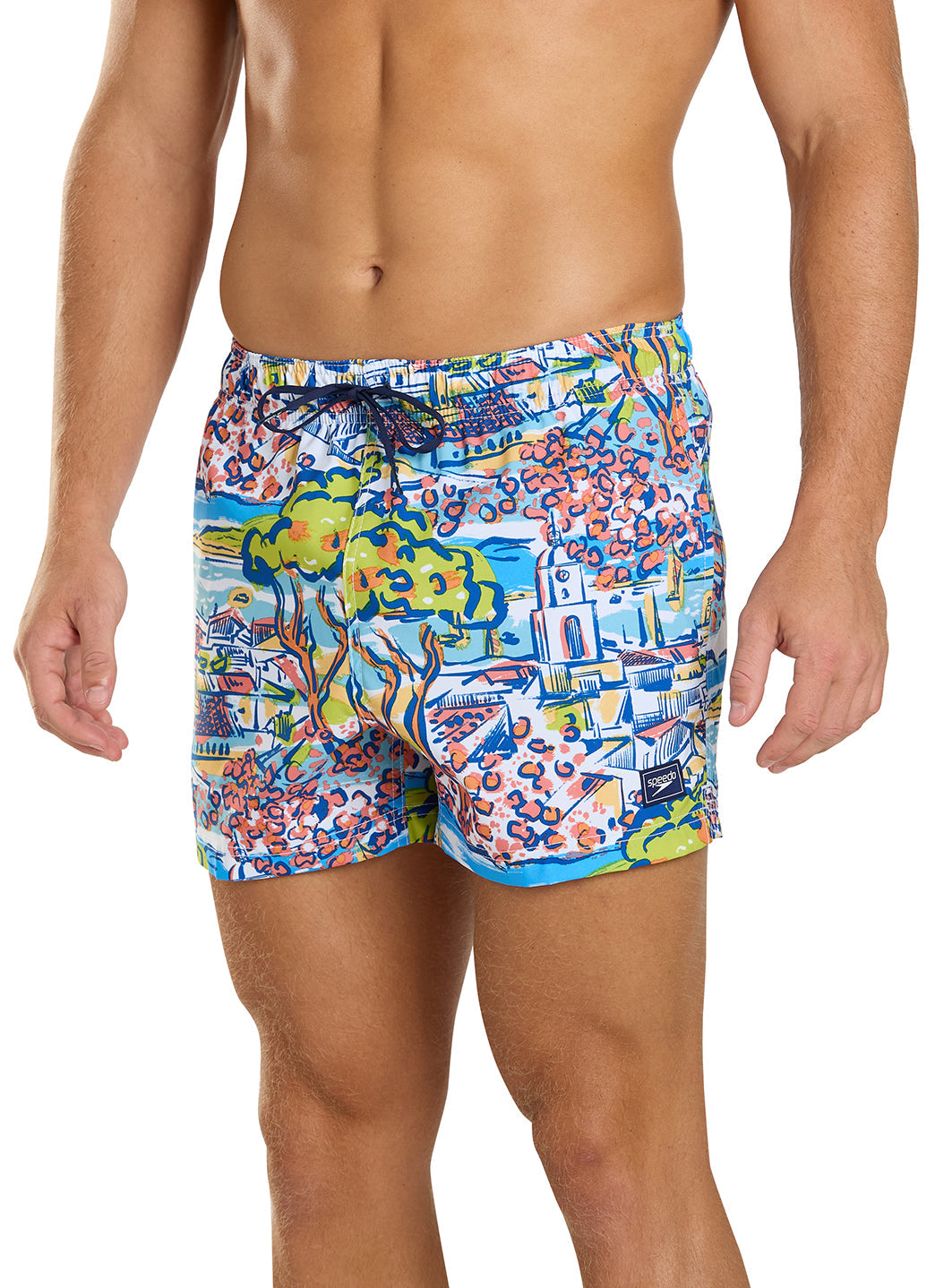 Speedo Men's 14" Redondo Edge Volley Swim Trunks