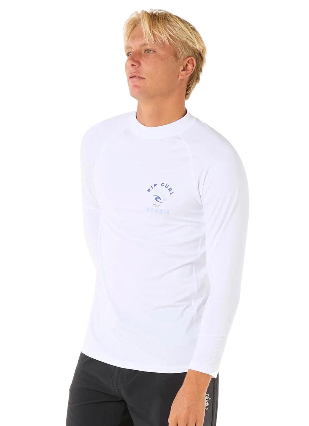 Rip Curl Men's Island Vibe UPF 50 Long Sleeve Rash Guard