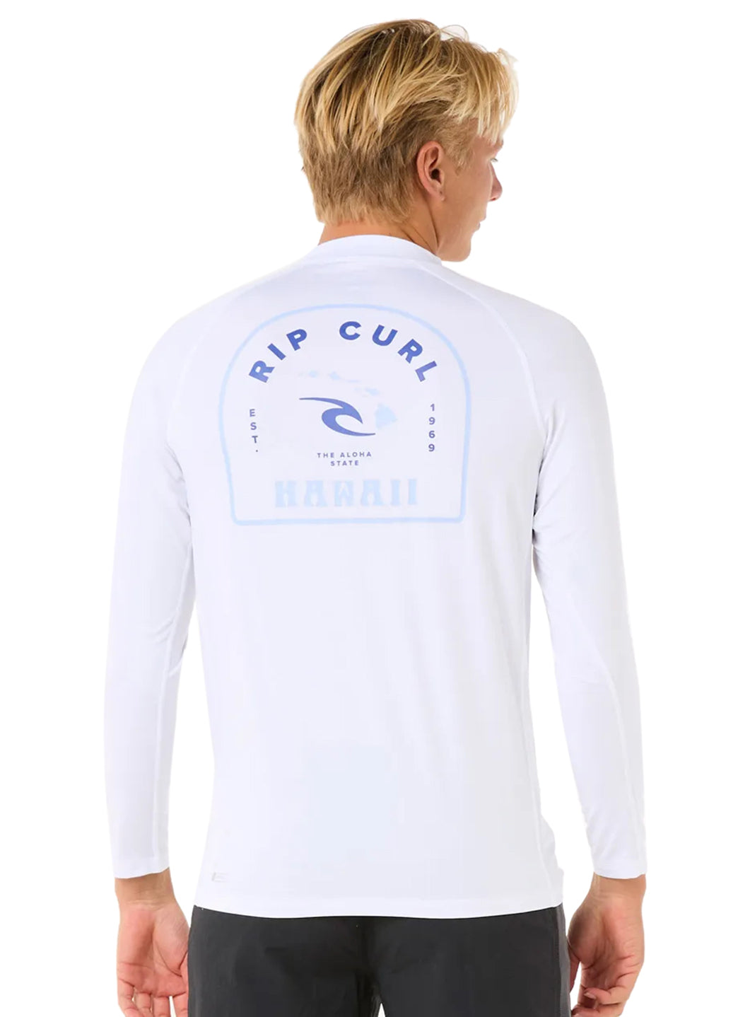 Rip Curl Men's Island Vibe UPF 50 Long Sleeve Rash Guard