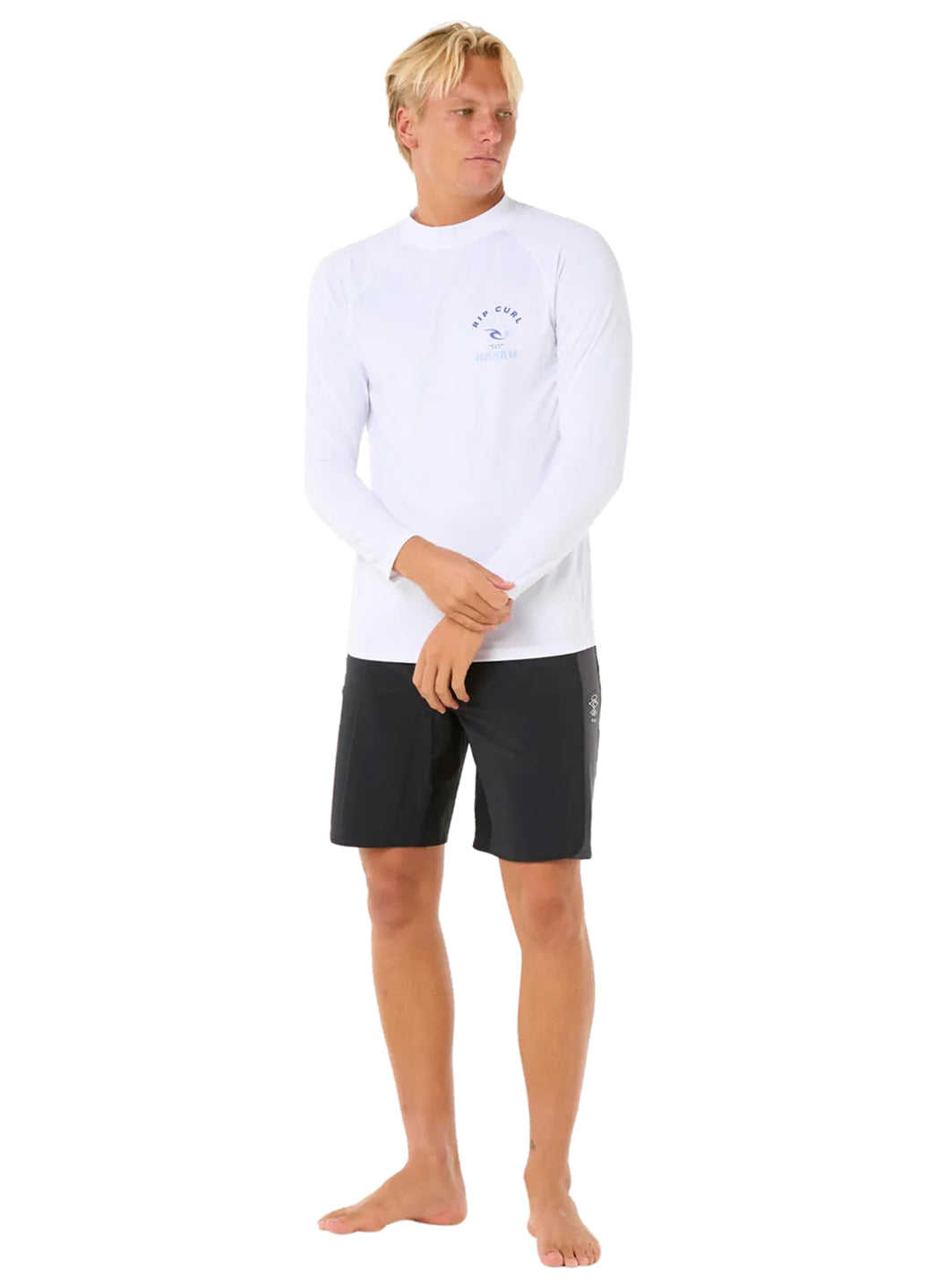 Rip Curl Men's Island Vibe UPF 50 Long Sleeve Rash Guard
