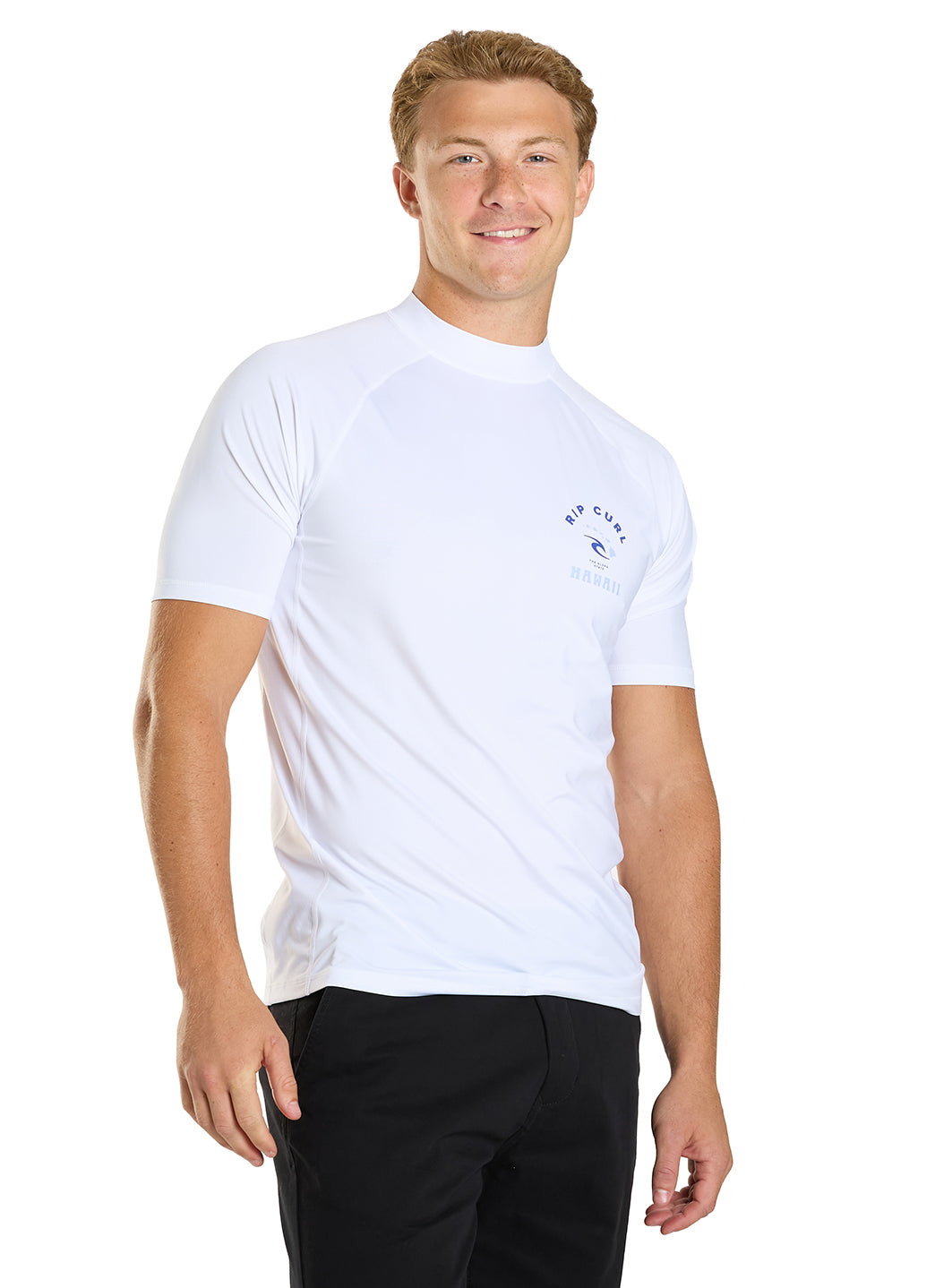 Rip Curl Men's Island Vibe UPF 50 Short Sleeve Rash Guard