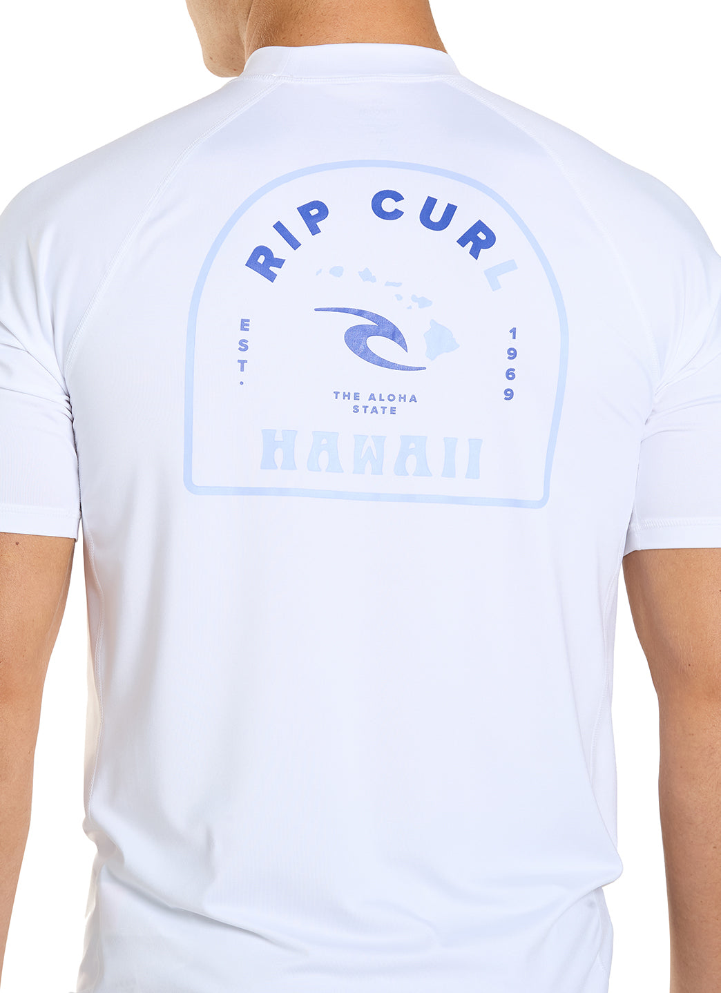 Rip Curl Men's Island Vibe UPF 50 Short Sleeve Rash Guard