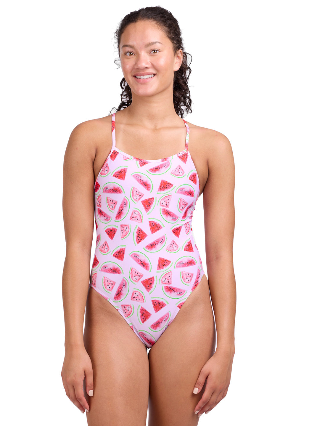 JOLYN Women's Melon Crush Perry One Piece Swimsuit