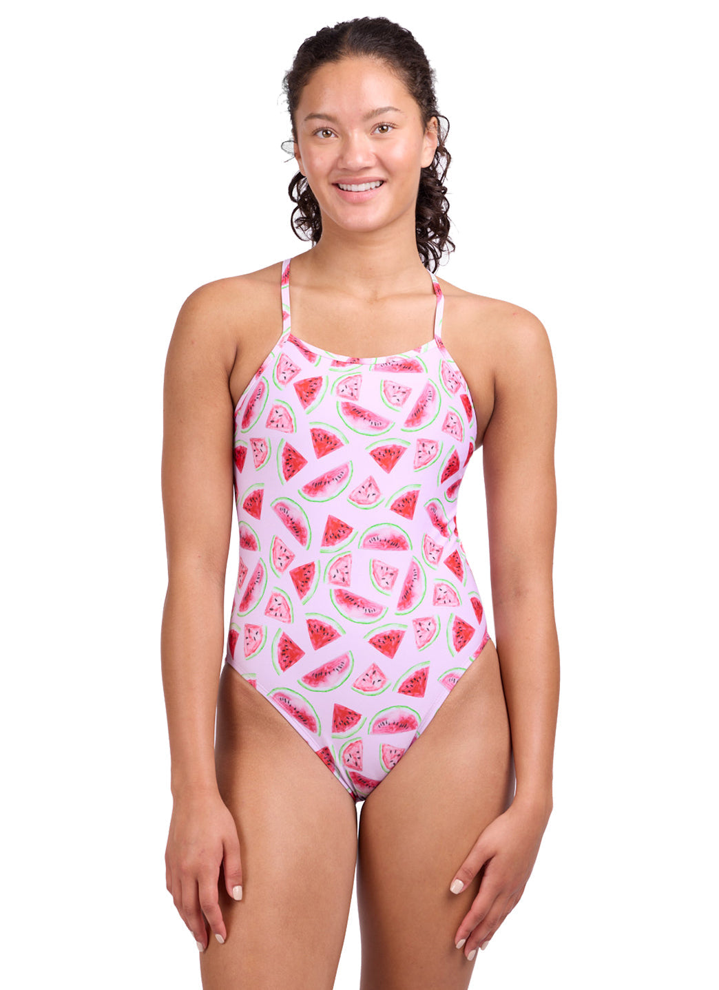JOLYN Women's Melon Crush Brandon 2 One Piece Swimsuit