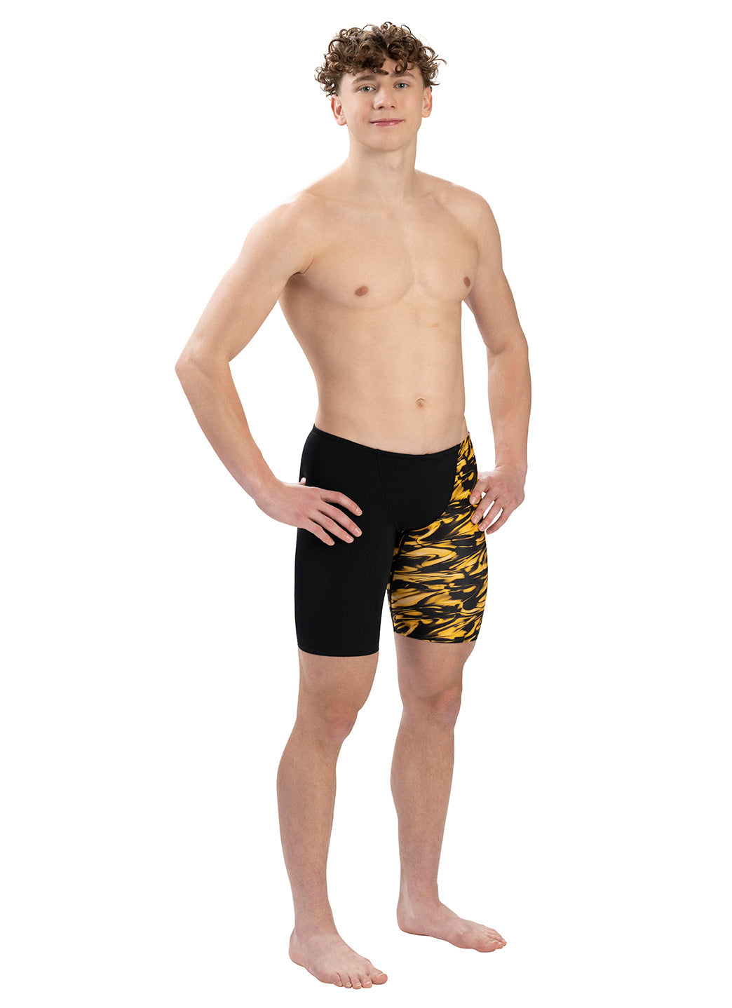 Dolfin Men's Zephyr Asymmetrical Jammer Swimsuit