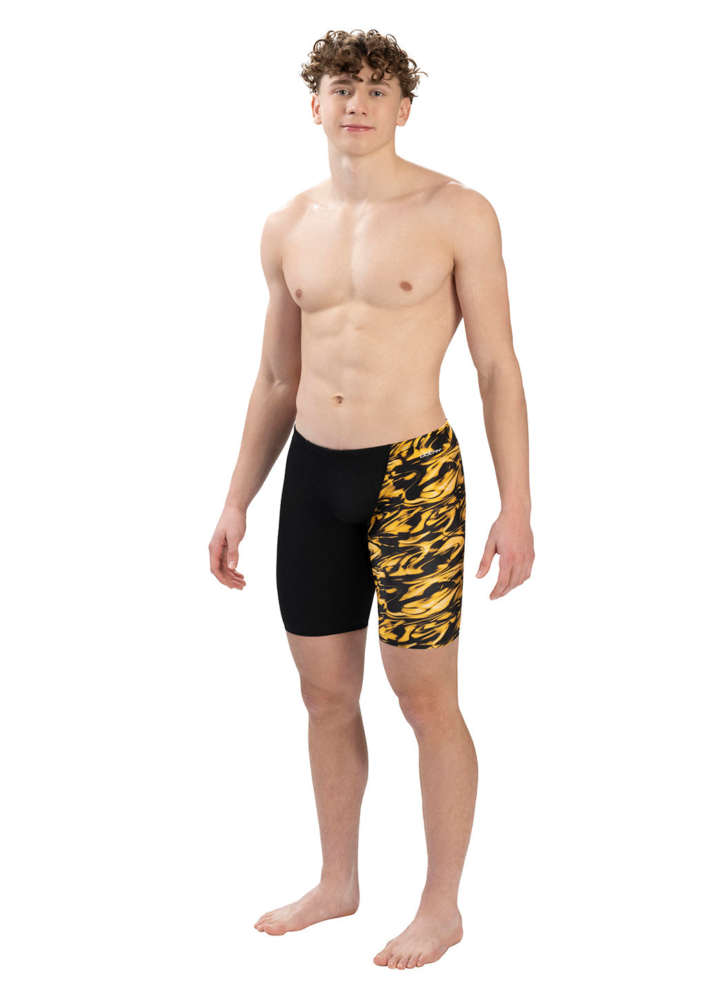 Dolfin Men's Zephyr Asymmetrical Jammer Swimsuit