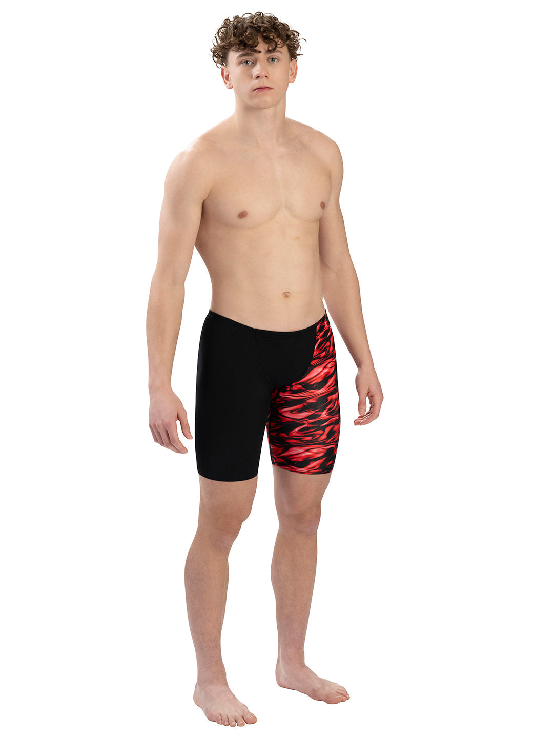Dolfin Men's Zephyr Asymmetrical Jammer Swimsuit