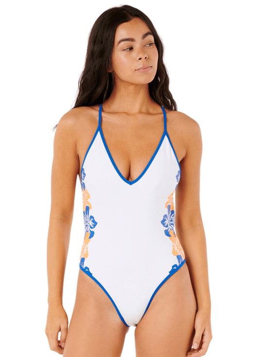Rip Curl Women's AOTS  Cody Welsh Cheeky One Piece Swimsuit