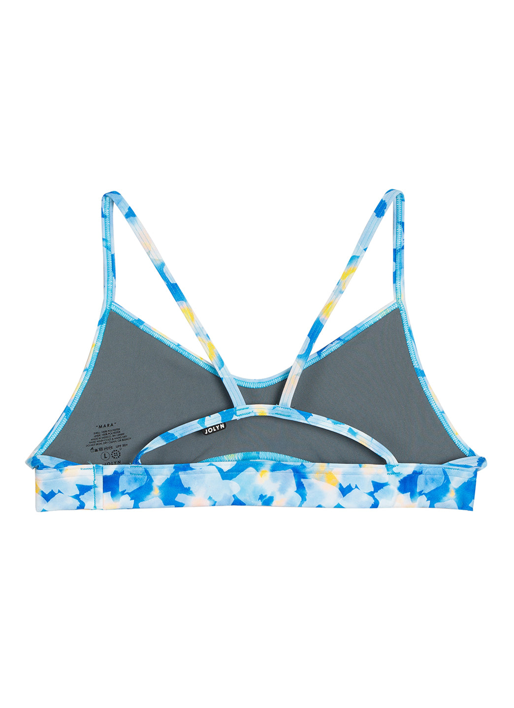 JOLYN Women's Printed Mara Bikini Top
