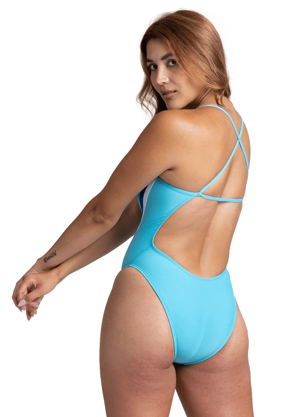 JOLYN Women's Contrast Shayla One Piece Swimsuit