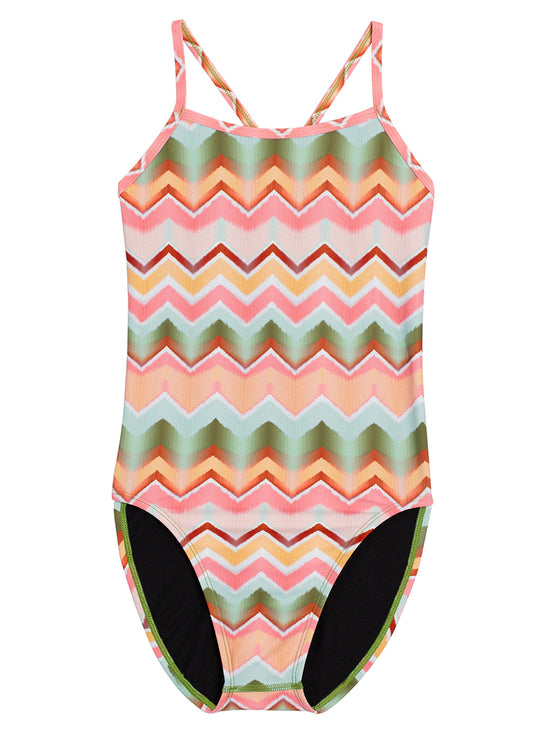 JOLYN Women's Printed Jackson One Piece Swimsuit