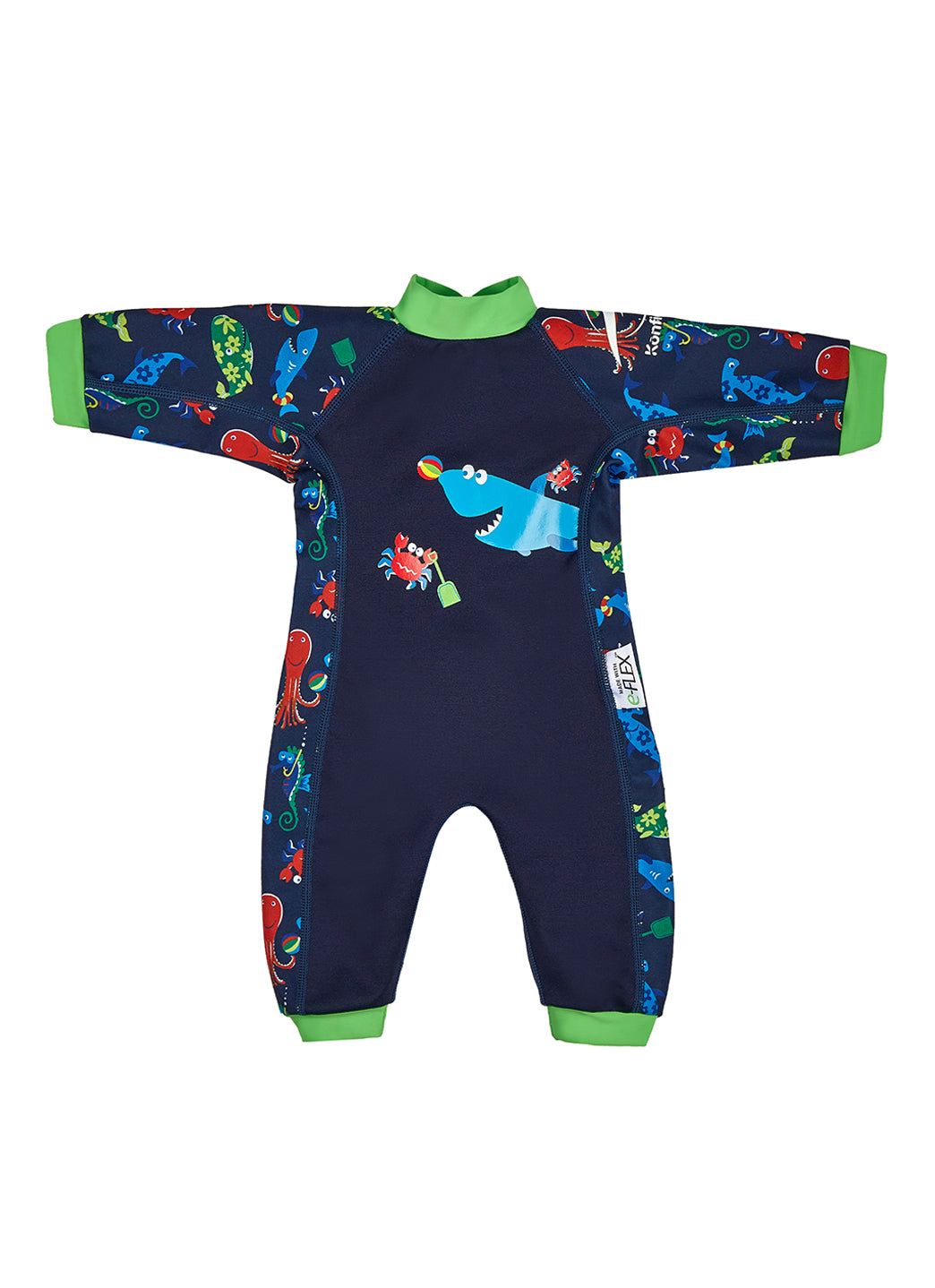 Konfidence Splashy Sunsuit Made With e-Flexâ„?(Baby)