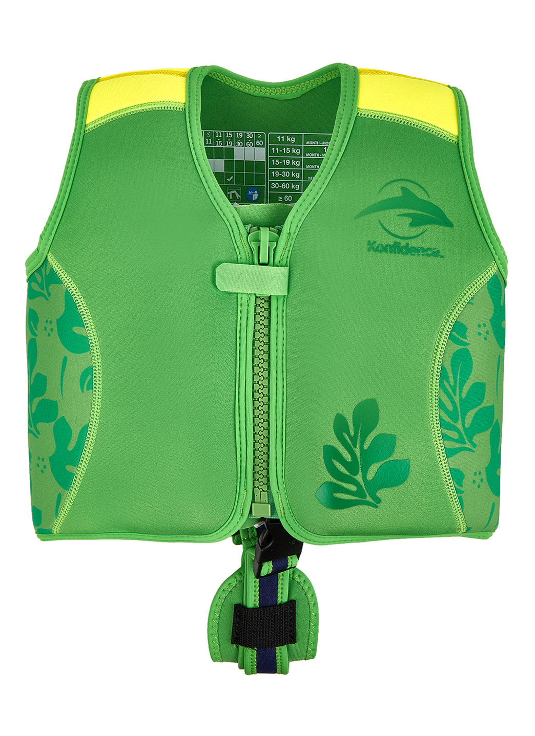 Konfidence Adjustable Buoyancy Swim Vest (Toddler, Little Kids, Big Kids)
