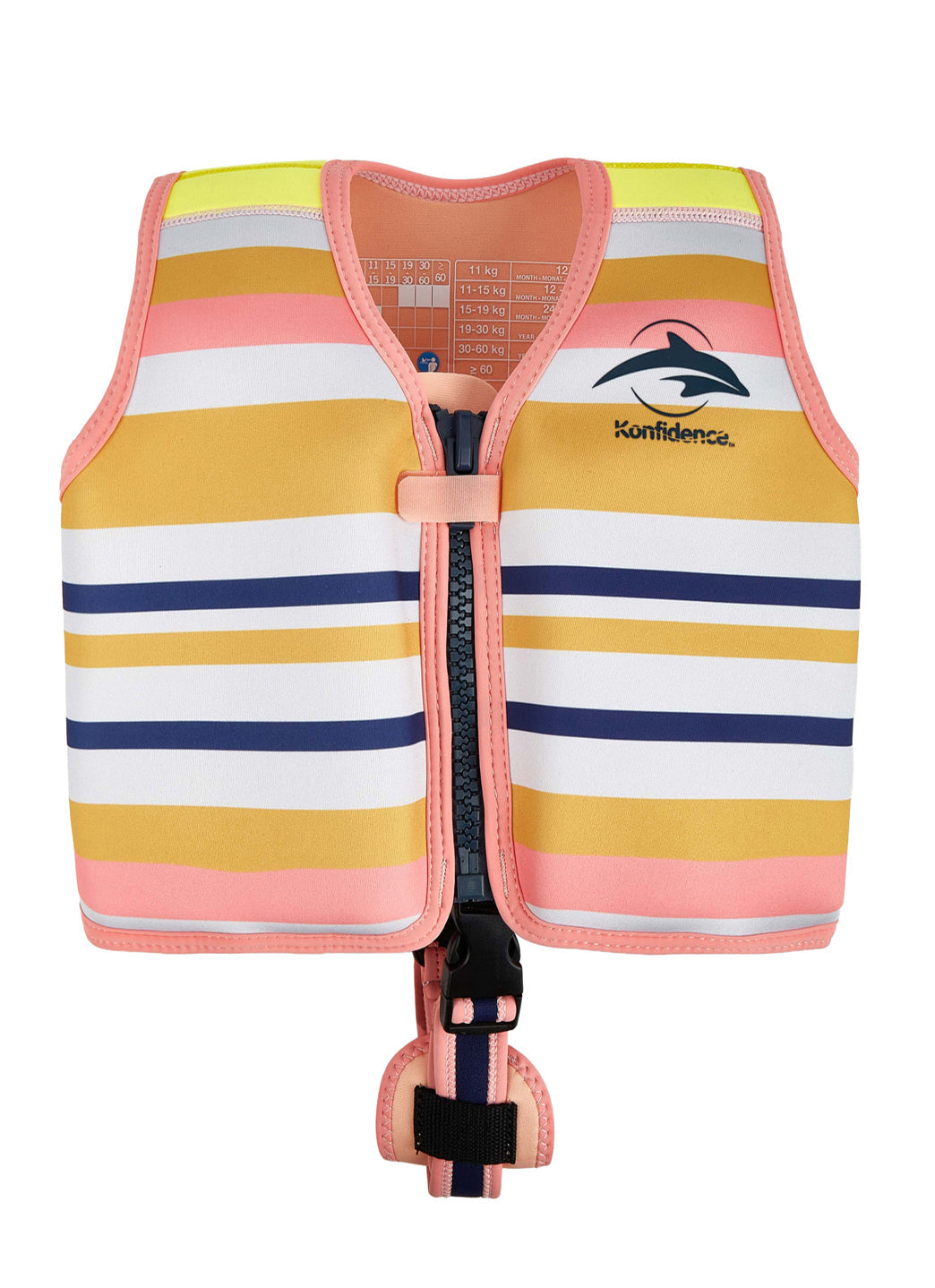 Konfidence Adjustable Buoyancy Swim Vest (Toddler, Little Kids, Big Kids)
