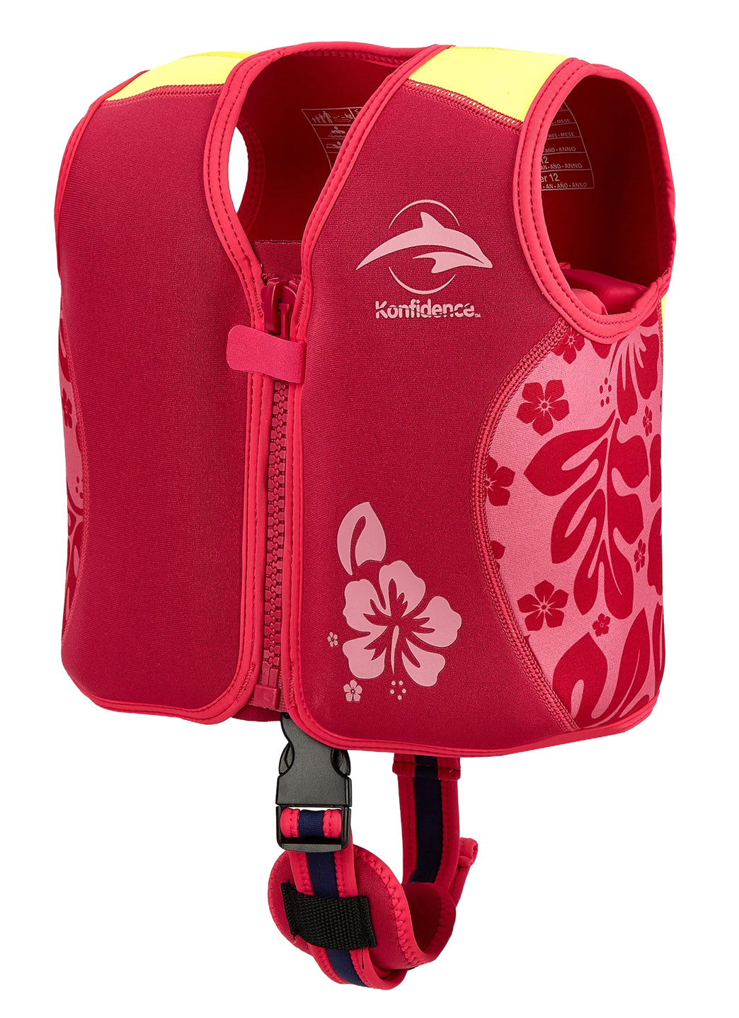 Konfidence Adjustable Buoyancy Swim Vest (Toddler, Little Kids, Big Kids)