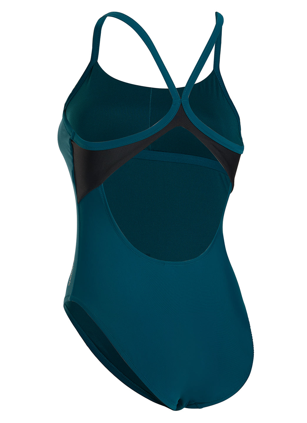 Speedo Women's Hydraline Solid Racerback Chlorine Resistant One Piece Swimsuit