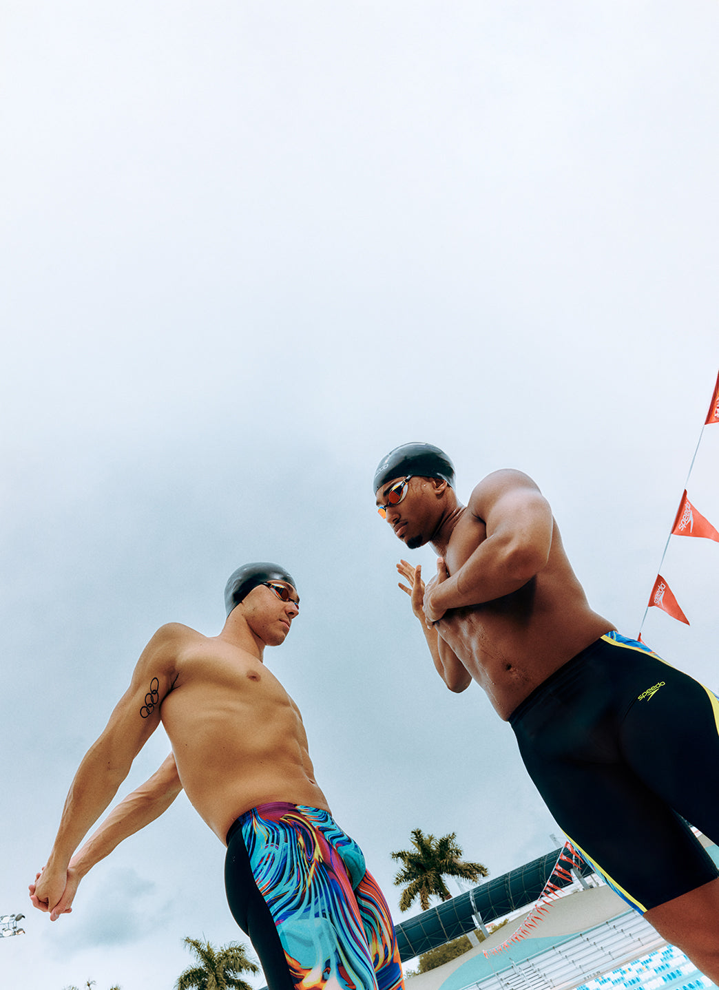 Speedo Men's Printed LZR Intent 2.0 Jammer Tech Suit Swimsuit