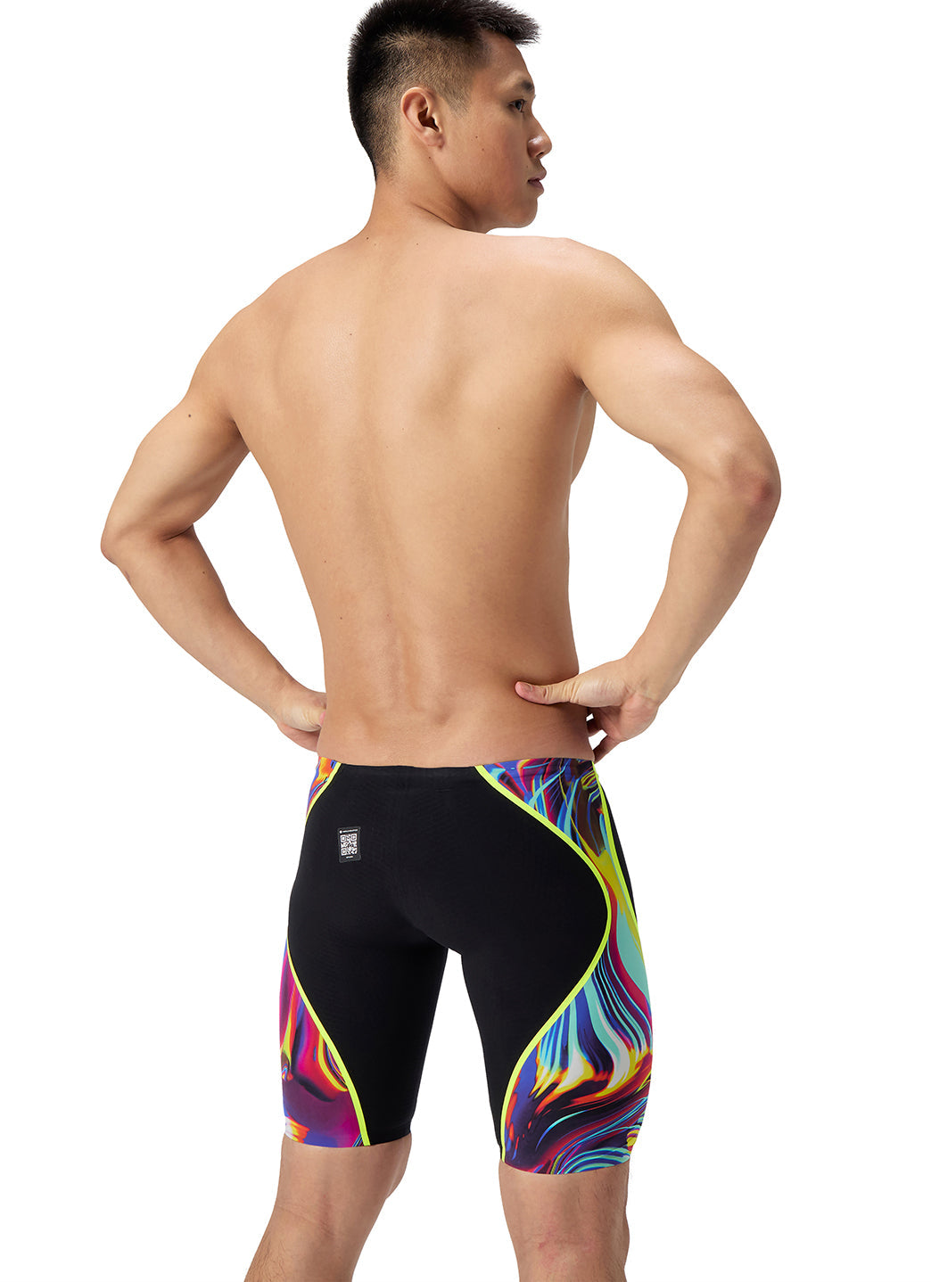 Speedo Men's Printed LZR Intent 2.0 Jammer Tech Suit Swimsuit