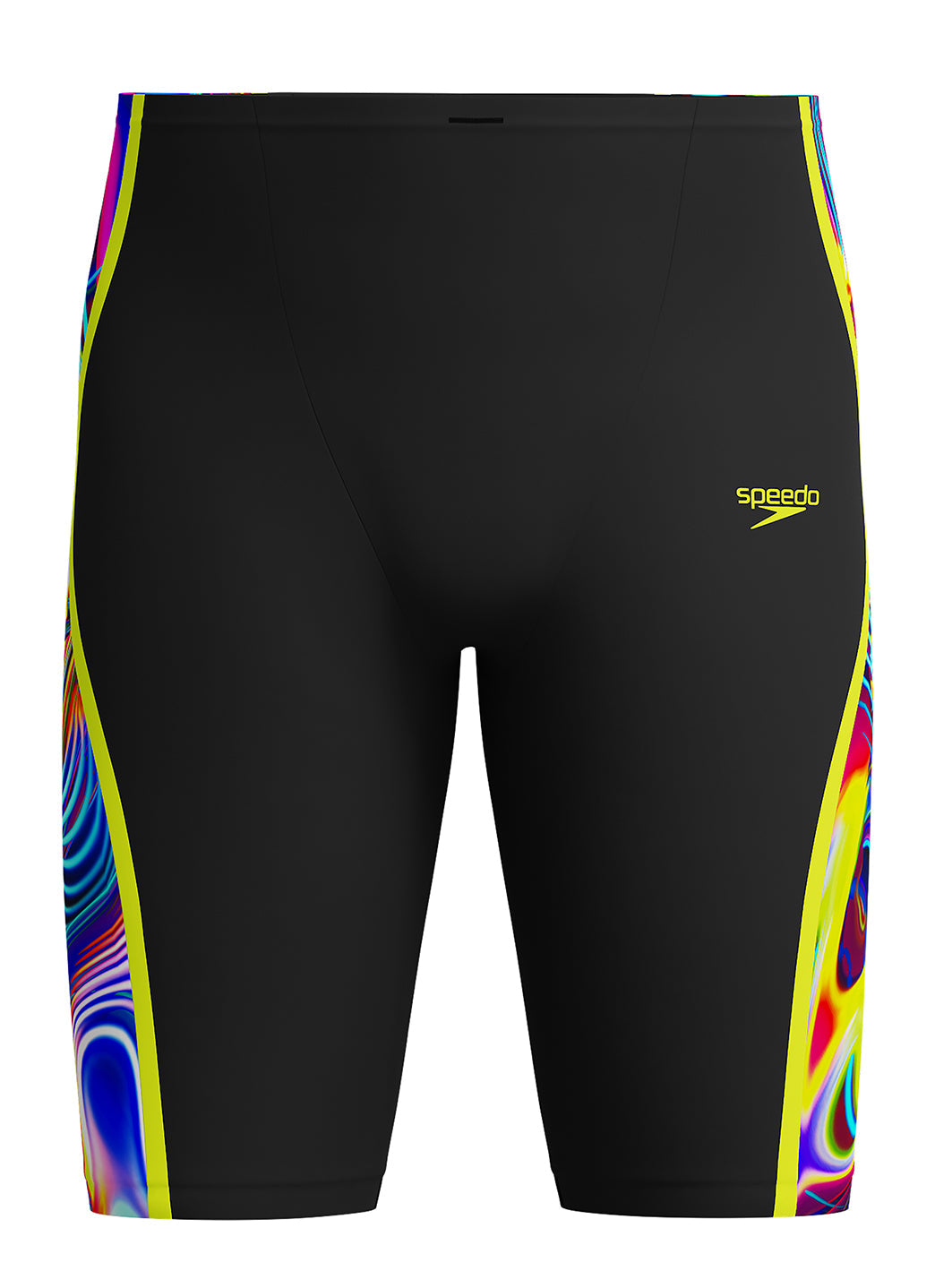 Speedo Men's Printed LZR Intent 2.0 High Waist Jammer Tech Suit Swimsuit