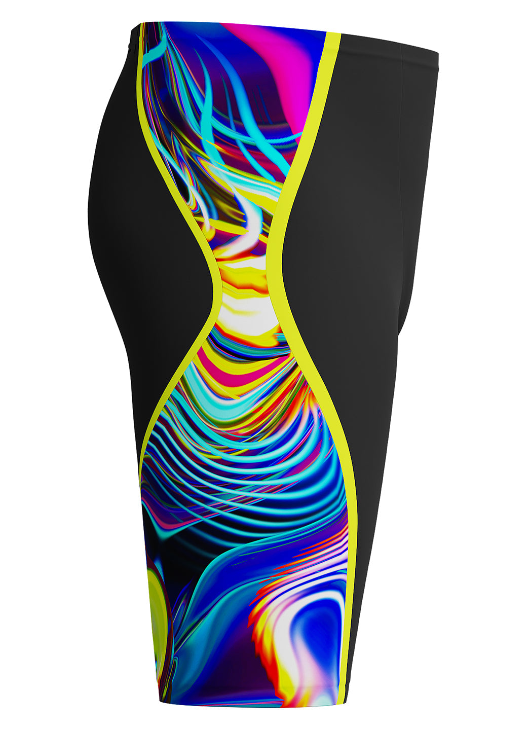 Speedo Men's Printed LZR Intent 2.0 High Waist Jammer Tech Suit Swimsuit