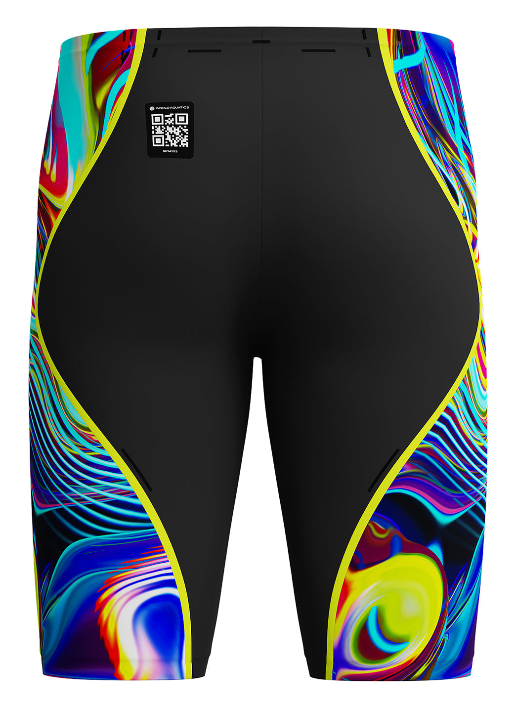 Speedo Men's Printed LZR Intent 2.0 High Waist Jammer Tech Suit Swimsuit